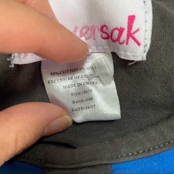 Flowersak Gray Ruffle Bibbed Layer Long Sleeve Tunic Dress Toddler Girls Size 3 - Picture 6 of 6